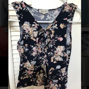 Small Floral Crop Top